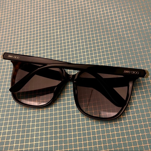 Jimmy Choo Wilma/F/S Dark Havana Sunglasses - Picture 3 of 5